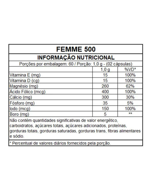 FEMME 500